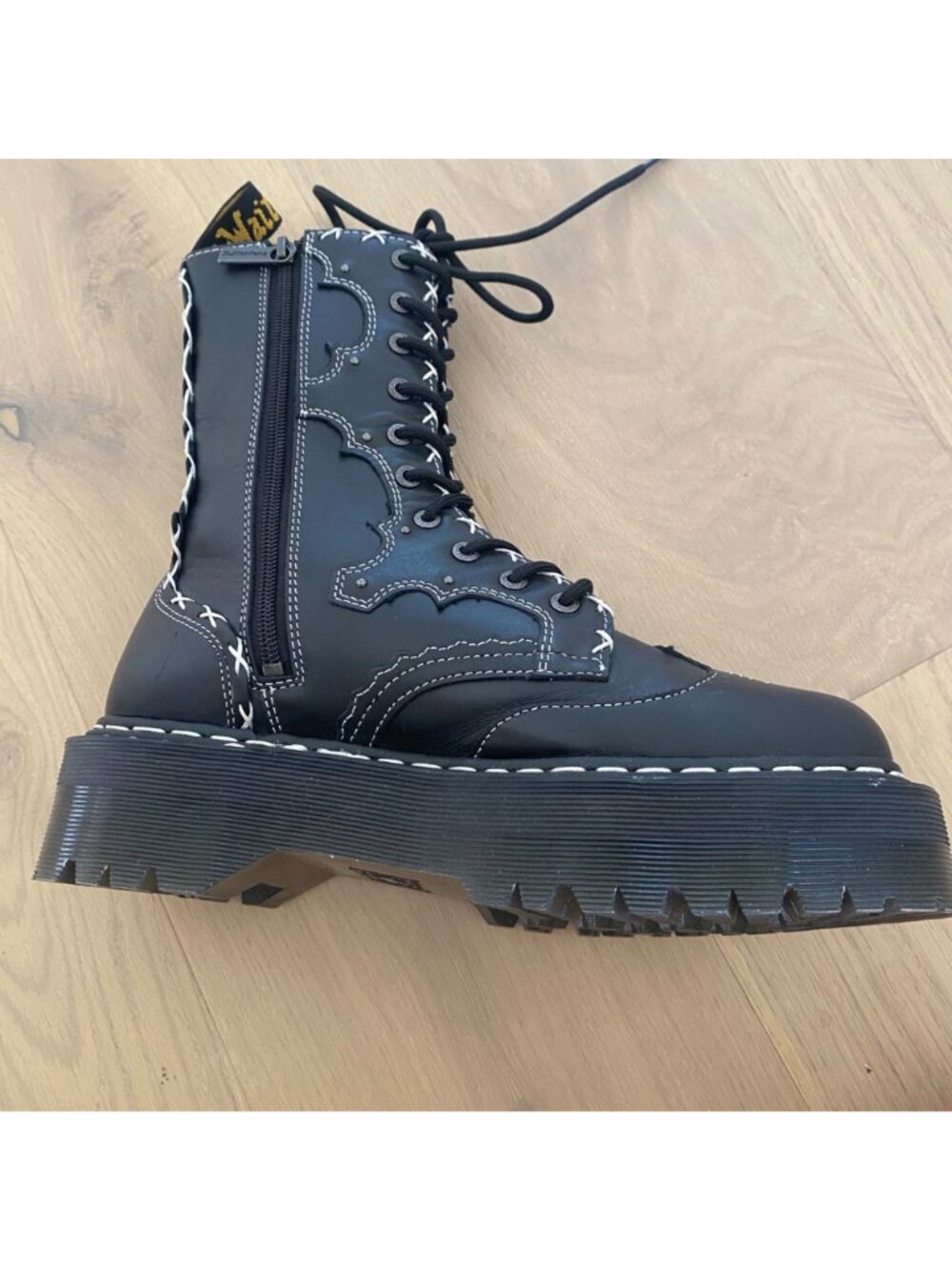 Dr. Martens Jadon Hi Gothic Americana Boots Shoes Platform - Picture 5 of 14